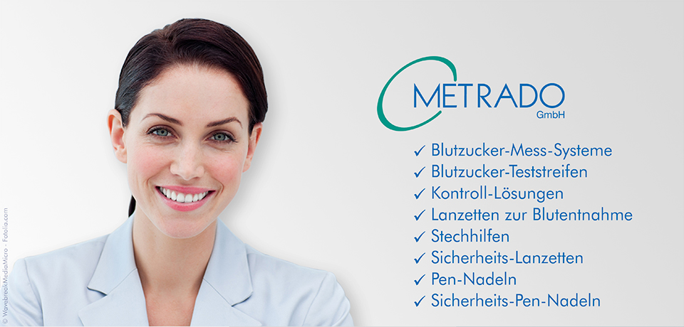 Blutzuckermessgeräte von Metrado GmbH